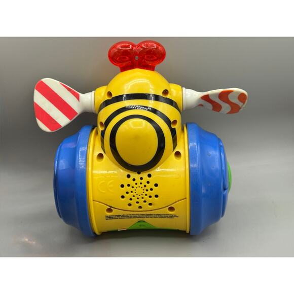 Vintage Playskool Busy Bee Crawl N Flutter Wobble Roll Crawl Toy - Picture 3 of 3